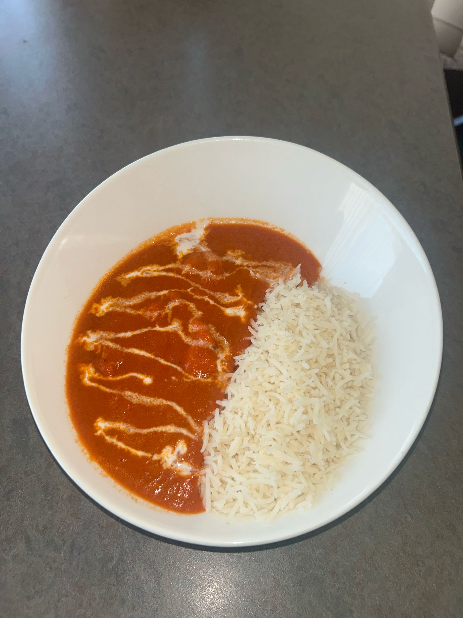 BUTTER CHICKEN RICW BOWL