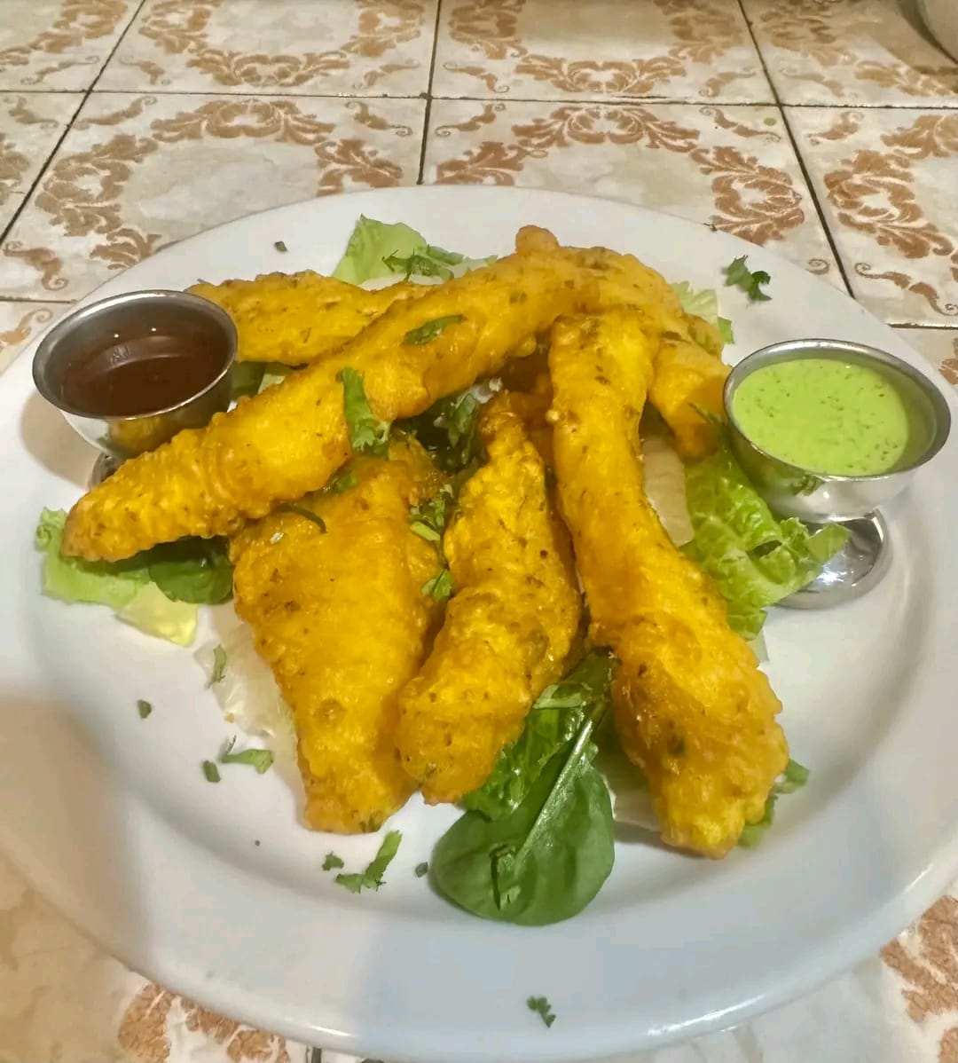 CRISPY FRIED FISH ( PAKORA)
