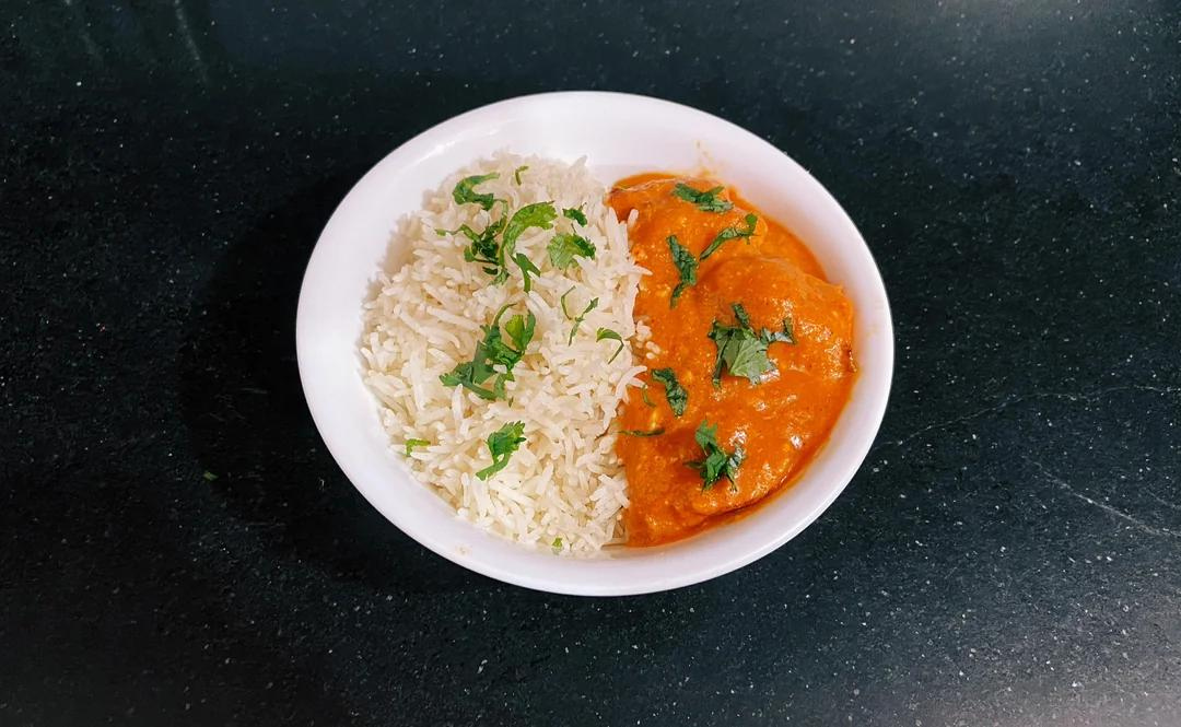 Butter Chicken Rice Bowl